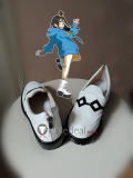 Pokemon Legends Z-A ZA Lida Corbeau White Purple Cosplay Shoes Boots