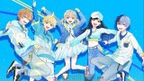 Project Sekai Colorful Stage PJSK Flyer Azusawa Kohane Blue White Cosplay Costume