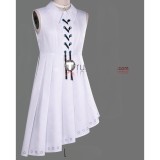 Project Sekai Colorful Stage PJSK Flyer Azusawa Kohane Blue White Cosplay Costume