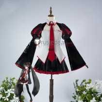 Vocaloid Zatsune Miku Black Cosplay Costume