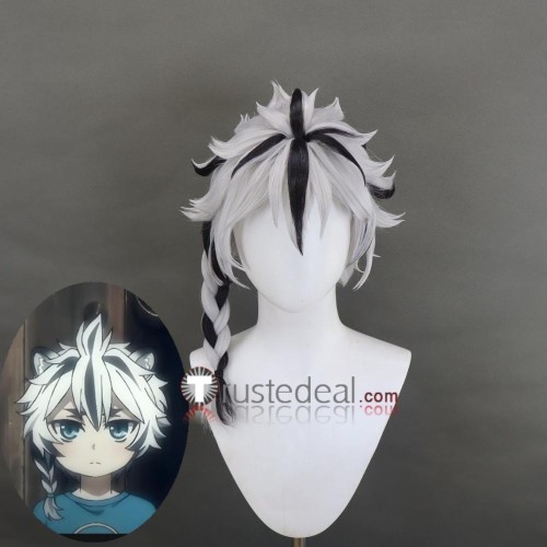 Tate no Yuusha no Nariagari The Rising of the Shield Hero Fohl Fayon White Black Styled Cosplay Wig