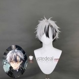 Arknights Lumen Mlynar‌ Adnachiel Steward Blue Blonde White Styled Cosplay Wig