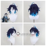 Arknights Lumen Mlynar‌ Adnachiel Steward Blue Blonde White Styled Cosplay Wig
