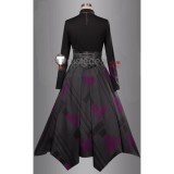 Project Sekai Colorful Stage PJSK Asahina Mafuyu Gothic Black Outfit Cosplay Costume