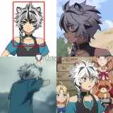 Tate no Yuusha no Nariagari The Rising of the Shield Hero Fohl Fayon White Black Styled Cosplay Wig