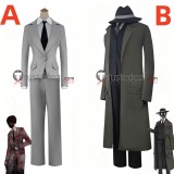 Library Of Ruina Roland Operator of Gaze Office Alloc Grey Suit Cosplay Costume