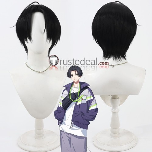 18TRIP Hamasaki Kaede Hamasaki Momiji Black Cosplay Wigs
