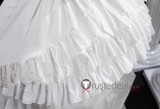 Vocaloid Miku Noodle Stopper Doll White Lolita Dress Cosplay Costume