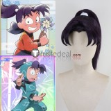 Nintama Rantarou Takiyashamaru Tairano Shioe Monjirou Kirimaru Settsuno Brown Purple Styled Cosplay Wigs