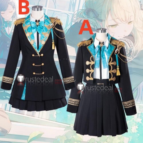 Project Sekai Vivid BAD SQUAD WL 2 Azusawa Kohane Shiraishi An Black Cosplay Costumes