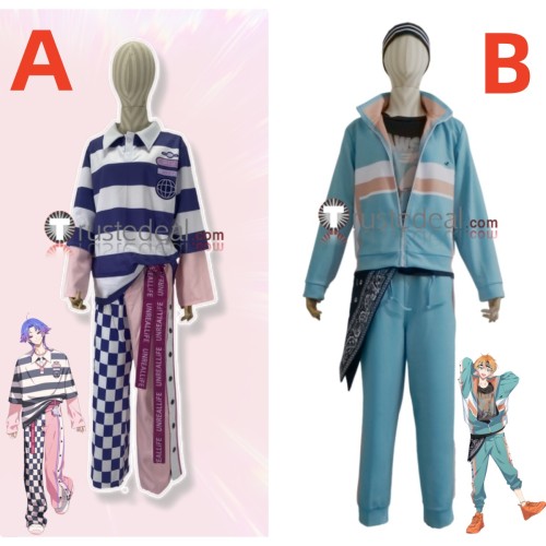 18TRIP L4mps Netaro Yowa Day2 Akuta Isotake Outfit Cosplay Costumes