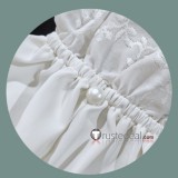 Vocaloid Miku Noodle Stopper Doll White Lolita Dress Cosplay Costume