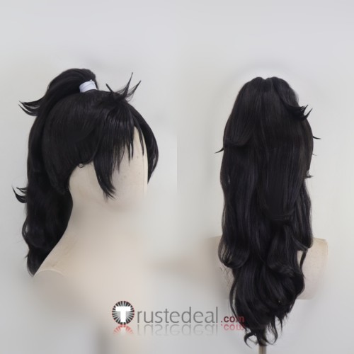 Nintama Rantarou Kukuchi Heisuke Black Styled Cosplay Wig