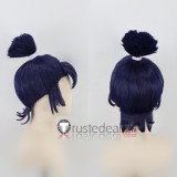 Nintama Rantarou Zenpouji Isaku Kema Tomesaburou Tachibana Senzou Brown Blue Purple Styled Cosplay Wigs