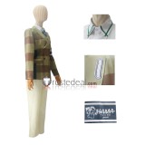 18TRIP Conductor Nayuki Kitakata Ev3ns Kuguri Domeki Outfit Black Cosplay Costumes