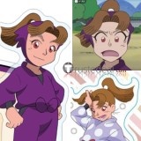 Nintama Rantarou Nanamatsu Koheita Tamura Mikiemon Saitou Takamaru Brown Blue Yellow Styled Cosplay Wigs