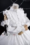 Vocaloid Miku Noodle Stopper Doll White Lolita Dress Cosplay Costume