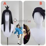 Pokemon Legends Z-A ZA Lida Corbeau Purple Black Brown Styled Cosplay Wig Hair Accessories Earrings