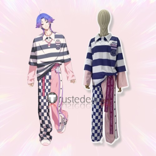 18TRIP L4mps Netaro Yowa Day2 Akuta Isotake Outfit Cosplay Costumes
