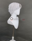 Spice and Wolf Kraft Lawrence Grey Silver White Styled Cosplay Wig