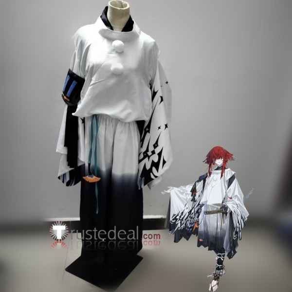 Touken Ranbu Nukemaru White Cosplay Costume