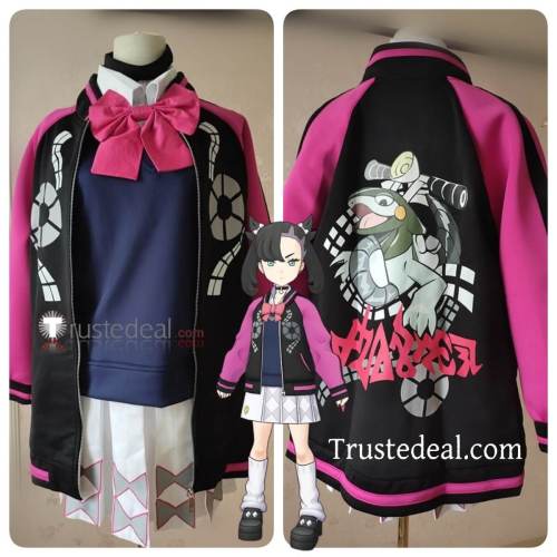 Commission Pokemon Masters EX Marnie Academy Uniform Cosplay Costume 2
