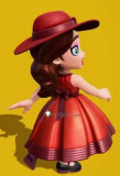 Commission Donkey Kong Bananza Pauline Diva Dress Red Cosplay Costume