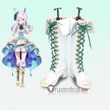 Uma Musume Pretty Derby Special Week Mejiro McQueen White Black Brown Cosplay Boots Shoes