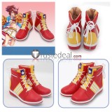 Uma Musume Pretty Derby Nice Nature White Brown Red Cosplay Boots Shoes