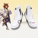 Uma Musume Pretty Derby Agnes Tachyon Still in Love Loves Only You Black White Red Cosplay Boots Shoes