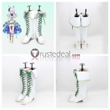 Uma Musume Pretty Derby Special Week Mejiro McQueen White Black Brown Cosplay Boots Shoes