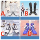 Uma Musume Pretty Derby Oguri Cap Blue White Black Cosplay Boots Shoes