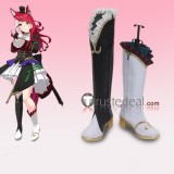 Uma Musume Pretty Derby Agnes Tachyon Still in Love Loves Only You Black White Red Cosplay Boots Shoes
