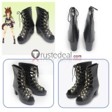 Uma Musume Pretty Derby Agnes Tachyon Still in Love Loves Only You Black White Red Cosplay Boots Shoes