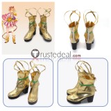 Uma Musume Pretty Derby T.M. Opera O 1st Anniversary Performance Yellow Golden White Cosplay Boots Shoes