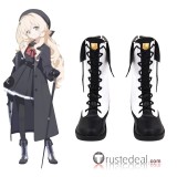 Blue Archive Kosaka Wakamo Smiling Professor Takanashi Hoshino Red Black White Cosplay Shoes Boots