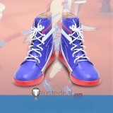 Uma Musume Pretty Derby Oguri Cap Blue White Black Cosplay Boots Shoes
