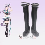 Uma Musume Pretty Derby Special Week Mejiro McQueen White Black Brown Cosplay Boots Shoes
