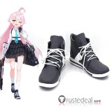 Blue Archive Kosaka Wakamo Smiling Professor Takanashi Hoshino Red Black White Cosplay Shoes Boots