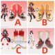 Uma Musume Pretty Derby Kitasan Black Red White Cosplay Boots Shoes