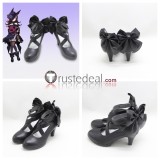 Uma Musume Pretty Derby Rice Shower White Brown Black Purple Cosplay Boots Shoes