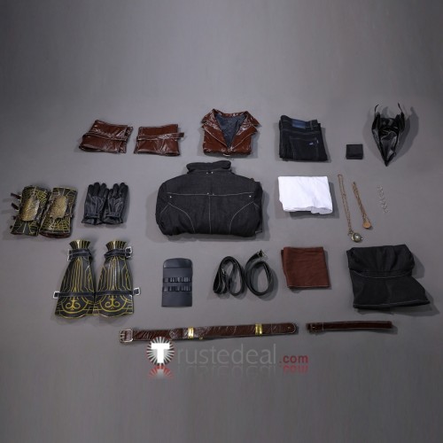 Bloodborne The Hunter Gehrman Black Cosplay Costume 3