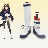 Uma Musume Pretty Derby Zenno Rob Roy Aston Machan Calstone Light O Mejiro Palmer King Halo Brown White Cosplay Boots Shoes