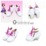 Uma Musume Pretty Derby Meisho Doto Daring Tact Bamboo Memory White Black Cosplay Boots Shoes