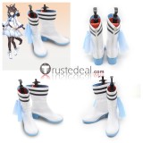 Uma Musume Pretty Derby Meisho Doto Daring Tact Bamboo Memory White Black Cosplay Boots Shoes