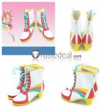 Uma Musume Pretty Derby Biwa Hayahide Agnes Digital Haru Urara Blue Orange Pink Cosplay Boots Shoes