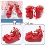 Uma Musume Pretty Derby Neo Universe Daiwa Scarlet White Red Cosplay Boots Shoes