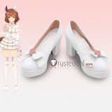 Uma Musume Pretty Derby Zenno Rob Roy Aston Machan Calstone Light O Mejiro Palmer King Halo Brown White Cosplay Boots Shoes