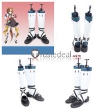 Uma Musume Pretty Derby Orfevre Ikuno Dictus Mejiro Dober Yaeno Muteki Purple Brown White Cosplay Boots Shoes