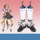 Uma Musume Pretty Derby Orfevre Ikuno Dictus Mejiro Dober Yaeno Muteki Purple Brown White Cosplay Boots Shoes